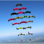 Un nouveau record du monde en parachute, par des québécois!