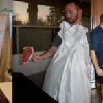 Humour : Il utilise la robe de mariage de son ex-femme de 101 façons différentes