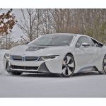 BMW i8 2017 : 164 000 $ dans la neige ; pourquoi pas !