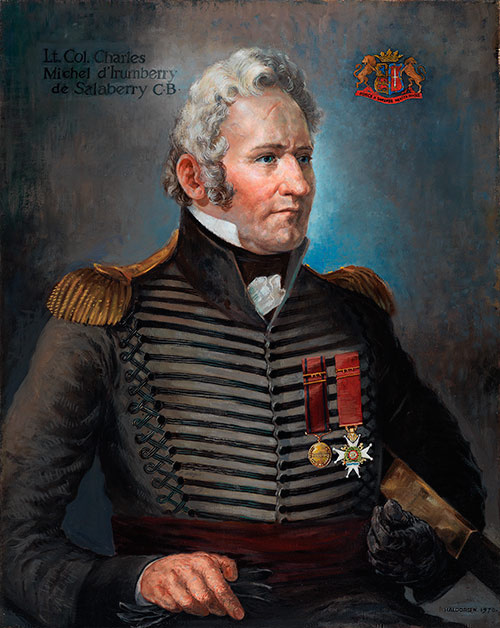 Le lieutenant-colonel Charles-Michel d'Irumberry de Salaberry