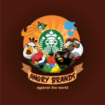 Les logos des grandes marques façon Angry Birds