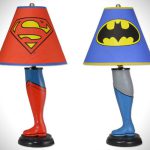 Gadget : Des lampes Superman et Batman