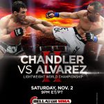 Bellator 106 : Chandler et Alvarez se disputent un autre combat mémorable
