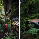 À voir : un « cimetière » de voitures abandonnées en Suède