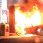 La Porsche rare d’un Dragon canadien s’enflamme à la station-service