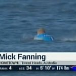 Une attaque de requin trop intense à une compétition mondiale de surf