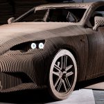 Lexus : une voiture en carton