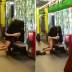 Ce couple se fait filmer en train de baiser sauvagement dans le métro