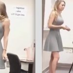 Cet élève trouve tellement sa prof sexy qu’il fait une vidéo d’elle en cachette